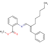 2-[[2-(苯基亚甲基)辛亚基]氨基]苯甲酸甲酯