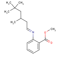 2-[(3,5,5-三甲基亚己基)氨基]苯甲酸甲酯