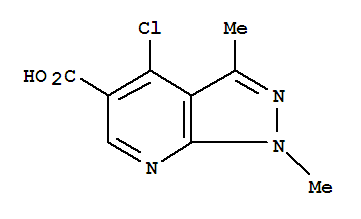 4-氯-1,3-二甲基-1H-吡唑3,4-吡啶-5-羧酸