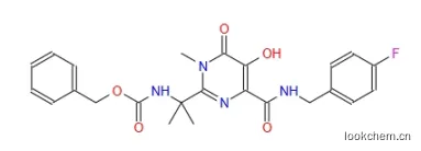 [1-[4-[[(4-氟苄基)氨基]羰基]-5-羟基-1-甲基-6-氧代-1,6-二氢嘧啶-2-基]-1-甲基乙基]氨基甲酸苄酯