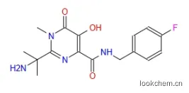 2-(1-氨基-1-甲基乙基)-N-[(4-氟苯基)甲基]-5-羟基-1-甲基-6-氧代-1,6-二氢嘧啶-4-甲酰胺.png
