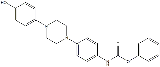 [4-[4-(4-羟基苯基)-1-哌嗪基]苯基]氨基甲酸苯酯
