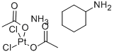 顺式-二氯-反式-二乙酸-氨-环己胺合铂