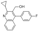 2-环丙基-4-(4-氟苯基)-3-喹啉甲醇
