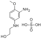 2-氨基-4-N-(beta-羟乙基)氨基苯甲醚硫酸盐