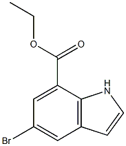 5-溴-1H-吲哚-7-甲酸乙酯