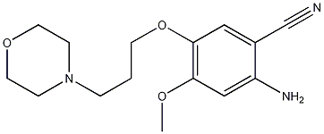 2-氨基-4-甲氧基-5-(3-吗啉丙氧基)苯甲腈