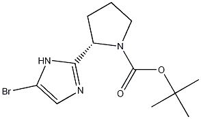 (S)-2-(5-溴-1H-咪唑-2-基)吡咯烷-1-羧酸叔丁酯