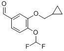 4-(二氟甲氧基)-3-(环丙基甲氧基)苯甲醛