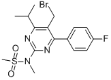 5-(溴甲基)-4-(4-氟苯基)-6-异丙基-2-[甲基(甲磺酰)氨基]嘧啶