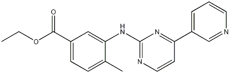 4-甲基-3-[[4-(3-吡啶基)-2-嘧啶基]氨基]苯甲酸乙酯