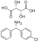 (-)-4-氯-ALPHA-苯基苯甲胺左旋酒石酸盐