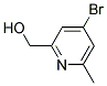 (4-BROMO-6-METHYL-PYRIDIN-2-YL)-METHANOL
