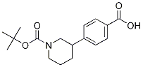 3-(4-Carboxy-phenyl)-piperidine-1-carboxylic acid tert-butyl est