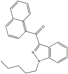 1-萘基(1-戊基-1H-吲唑-3-基)甲酮