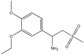 3-乙氧基-4-甲氧基-ALPHA-[(甲基磺酰基)甲基]-苯甲胺