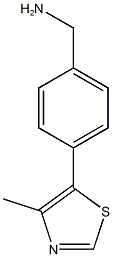 4-(4-甲基噻唑-5-基)苄胺
