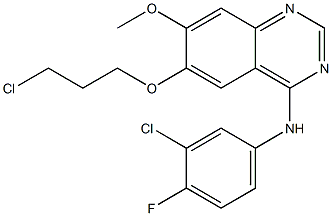6-(3-氯丙氧基)-7-甲氧基-4-(3-氯-4氟苯胺)喹唑啉
