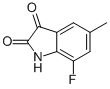 7-氟-5-甲基靛红