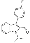 3-(4-氟苯基)-1-异丙基-1H-吲哚-2-苯甲醛