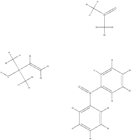 二甲基硅氧烷和二苯基硅氧烷的嵌段共聚物，二乙烯封端的