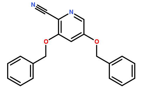 3,5-双(苯基甲氧基)-2-吡啶甲腈