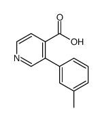 3-(3-methylphenyl)pyridine-4-carboxylic acid