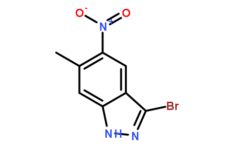3-溴-6-甲基-5-硝基-1H-吲唑