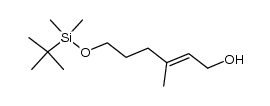 2-己烯-1-醇,  6-[[(1,1-二甲基乙基)二甲基甲硅烷基]氧代]-3-甲基-,   (E)-