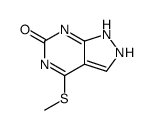 4-methylsulfanyl-1,2-dihydropyrazolo[3,4-d]pyrimidin-6-one