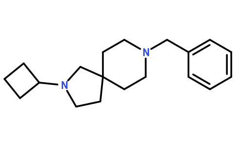 2-环丁基-8-(苯基甲基)-2,8-二氮杂螺[4.5]癸烷