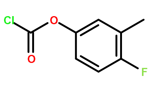 3-甲基-4-氟苯氧甲酰氯