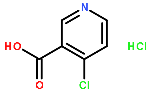 3-吡啶羧酸,  4-氯-,  盐酸