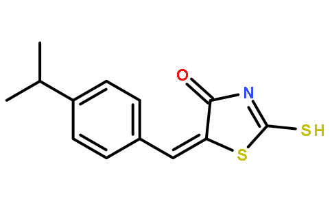 (5e-5(4-异丙亚苄基-2-硫代-四氢噻唑-4-酮