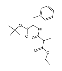 N-[(R,S)-2-(ethoxycarbonyl)-1-oxopropyl]-L-phenyl alanine tert-butyl ester