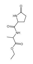 N-pyroglutamyl-alanin-ethyl ester