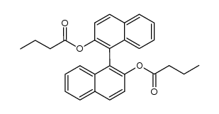 [1,1'-Binaphthalene]-2,2'-diol dibutanoate