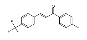 (E)-1-(4-methylphenyl)-3-{(4-(trifluoromethyl)phenyl)}-2-propen-1-one