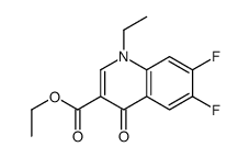 Ethyl 1-ethyl-6,7-difluoro-4-oxo-1,4-dihydro-3-quinolinecarboxyla te
