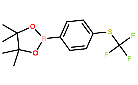 4-三氟甲基硫代苯硼酸频那醇酯