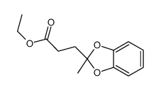 ethyl 3-(2-methyl-1,3-benzodioxol-2-yl)propanoate