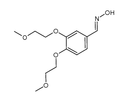 3,4-bis(2-methoxyethoxy)benzaldehyde oxime