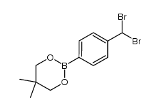 2-(4-(dibromomethyl)phenyl)-5,5-dimethyl-1,3,2-dioxaborinane