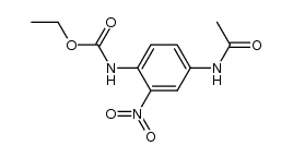 ethyl N-(4-acetamido-2-nitrophenyl)carbamate