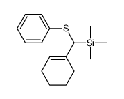 [cyclohexen-1-yl(phenylsulfanyl)methyl]-trimethylsilane