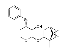 (2S,3S,4S)-4-(phenylselanyl)-2-(((1S,2R,4S)-1,7,7-trimethylbicyclo[2.2.1]heptan-2-yl)oxy)tetrahydro-2H-pyran-3-ol