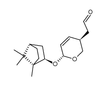 [2(R)-(1-bornyloxy)-5,6-dihydro-2H-pyran-5(R)-yl]acetaldehyde