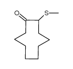 2-(methylthio)cyclodecanone
