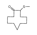 2-(methylthio)cycloundecanone