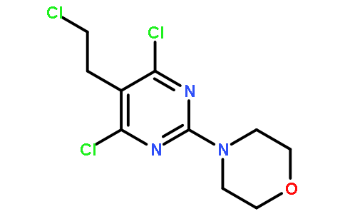 4-(4,6-二氯-5-(2-氯乙基)嘧啶-2-基)吗啉